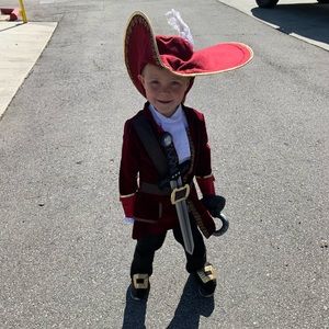 Captain Hook Official Disney costume